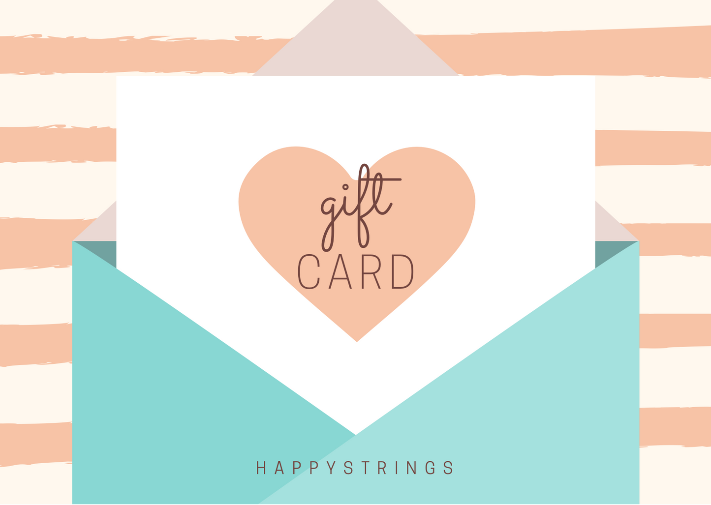 The Happystrings gift card