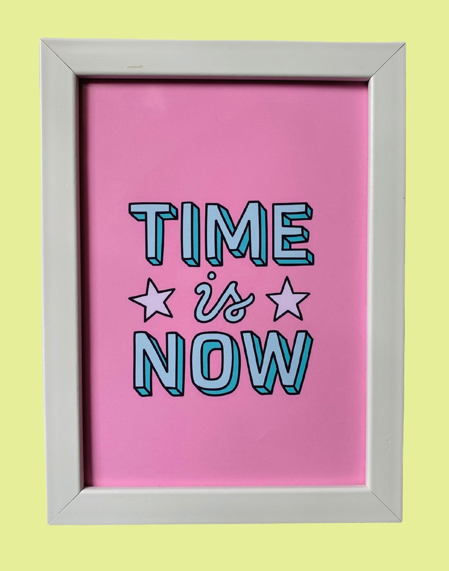 Time is now