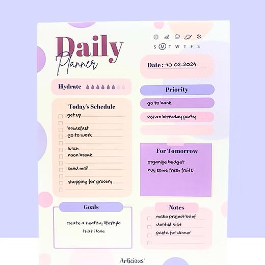 Daily planner 2